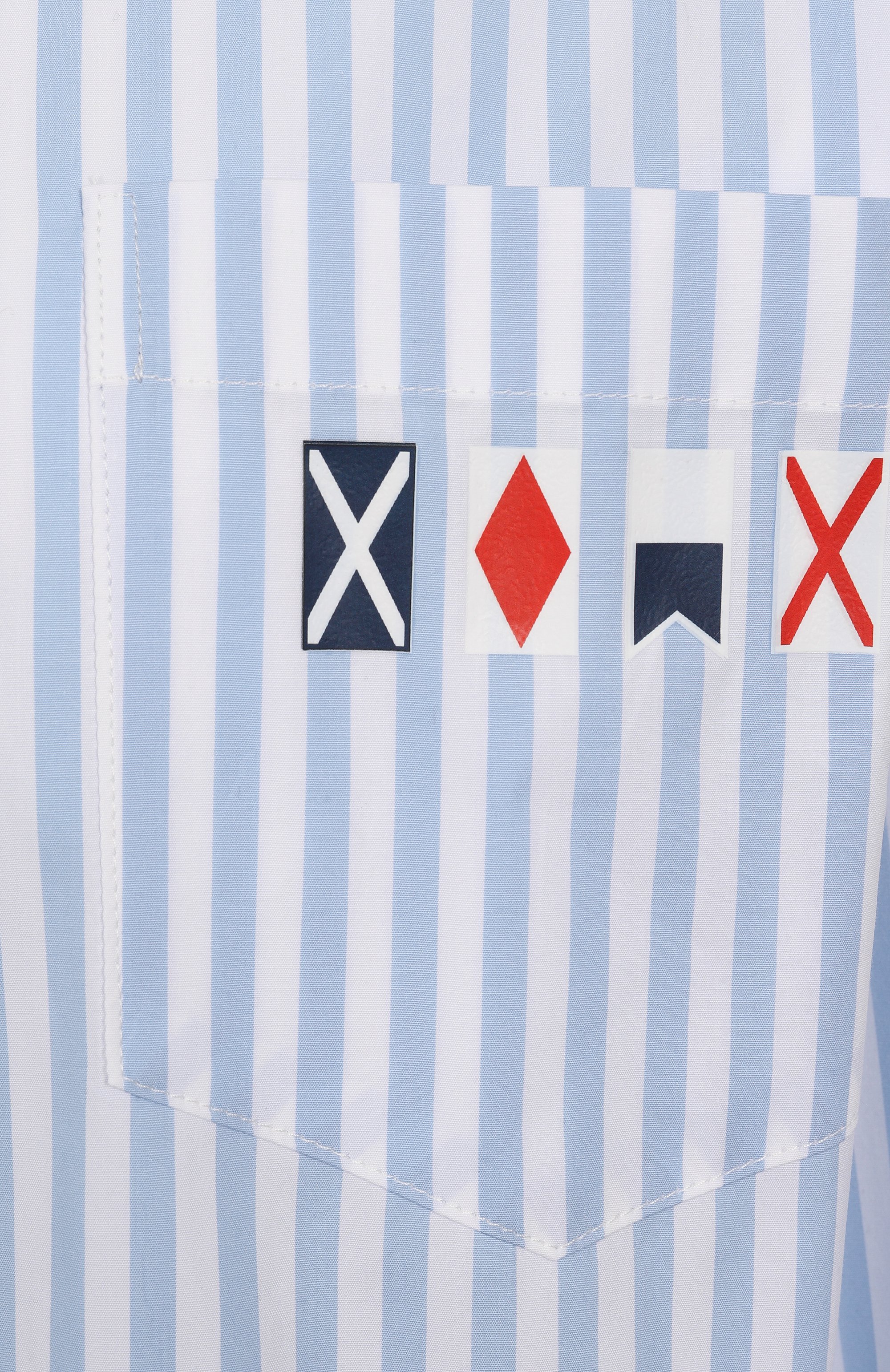 Хлопковая рубашка FORTE DEI MARMI COUTURE, арт. 25SF5119, фото 6