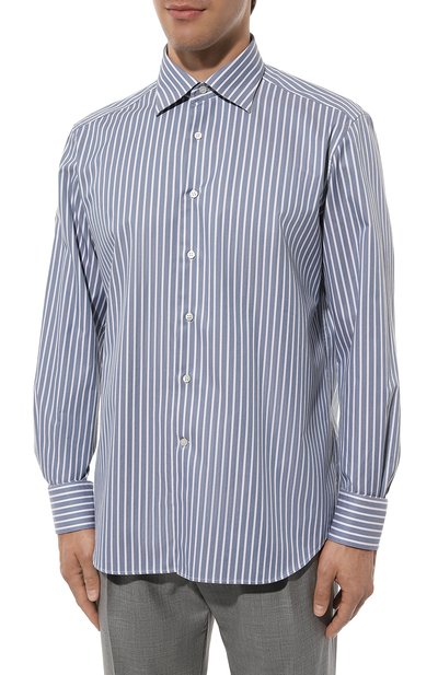 Хлопковая рубашка STEFANO RICCI, арт. MC003685/LX2711, фото 3