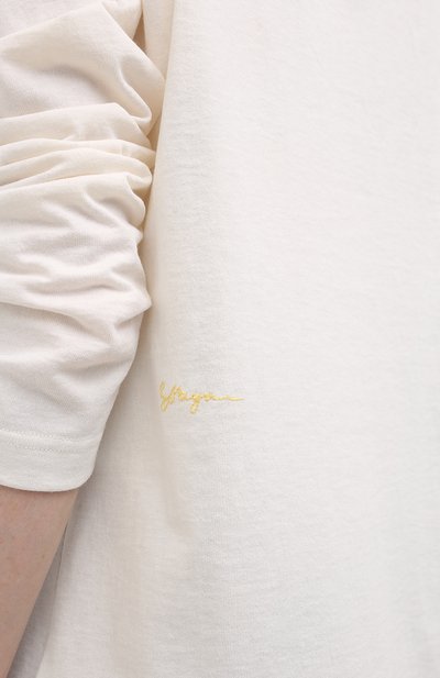 Хлопковый лонгслив BOTTEGA VENETA, арт. 636866/VF1U0, фото 5