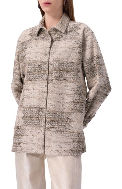 Хлопковая рубашка IRO, арт. WP100MALINI, фото 3