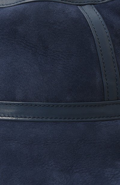 Панама из овчины INVERNI синего цвета по цене 78500 руб., арт. 5156 CPT, фото 4 Панама из овчины INVERNI, арт. 5156 CPT, фото 4