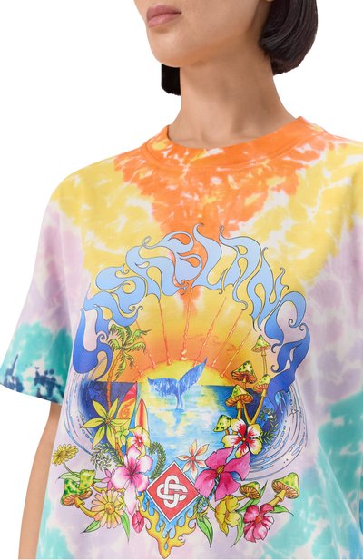 Хлопковая футболка CASABLANCA, арт. WS25-JTS-046-04, фото 5