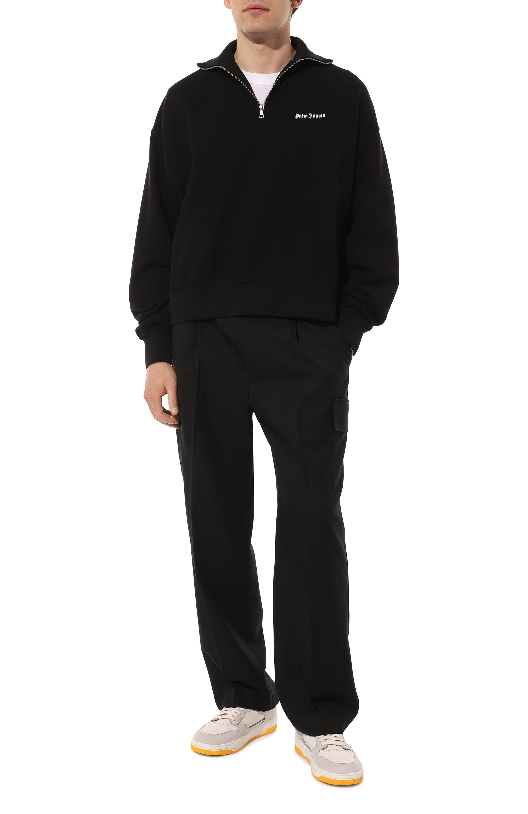 Кожаные кеды sneak air SANTONI, арт. MBSA21865BIGHSZ8G41, фото 2