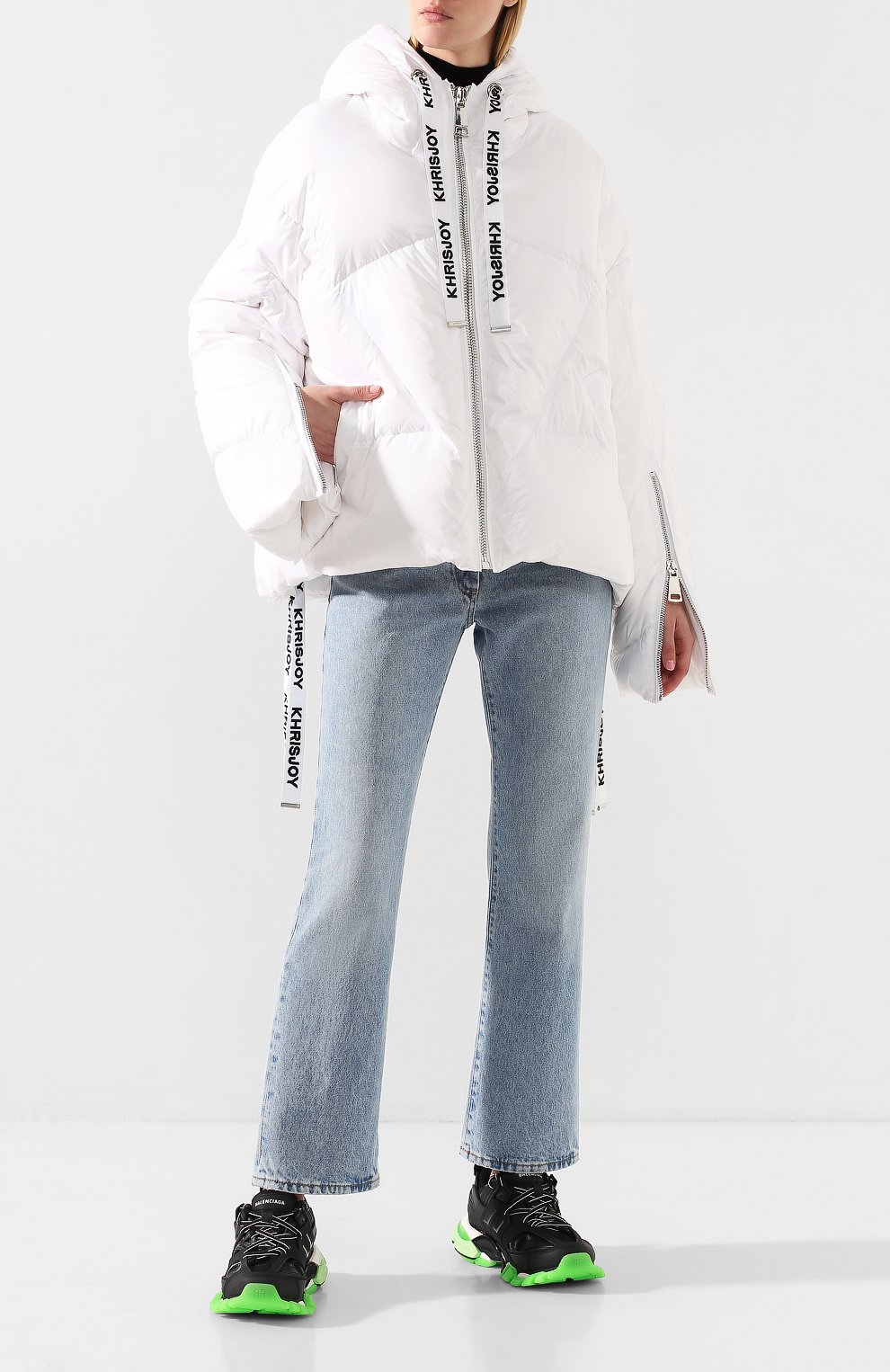 Пуховик с капюшоном KHRISJOY, арт. AFPW001/NYL, фото 2