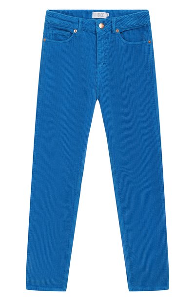 Вельветовые брюки INDEE голубого цвета по цене 7895 руб., арт. F0REVER/H0RIZ0N/8Y-10Y, фото 1 Вельветовые брюки INDEE, арт. F0REVER/H0RIZ0N/8Y-10Y, фото 1