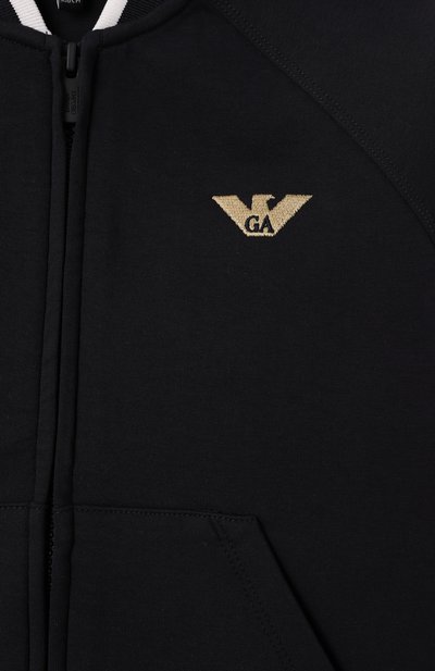 Хлопковая толстовка EMPORIO ARMANI, арт. EB000262/AF10126, фото 3