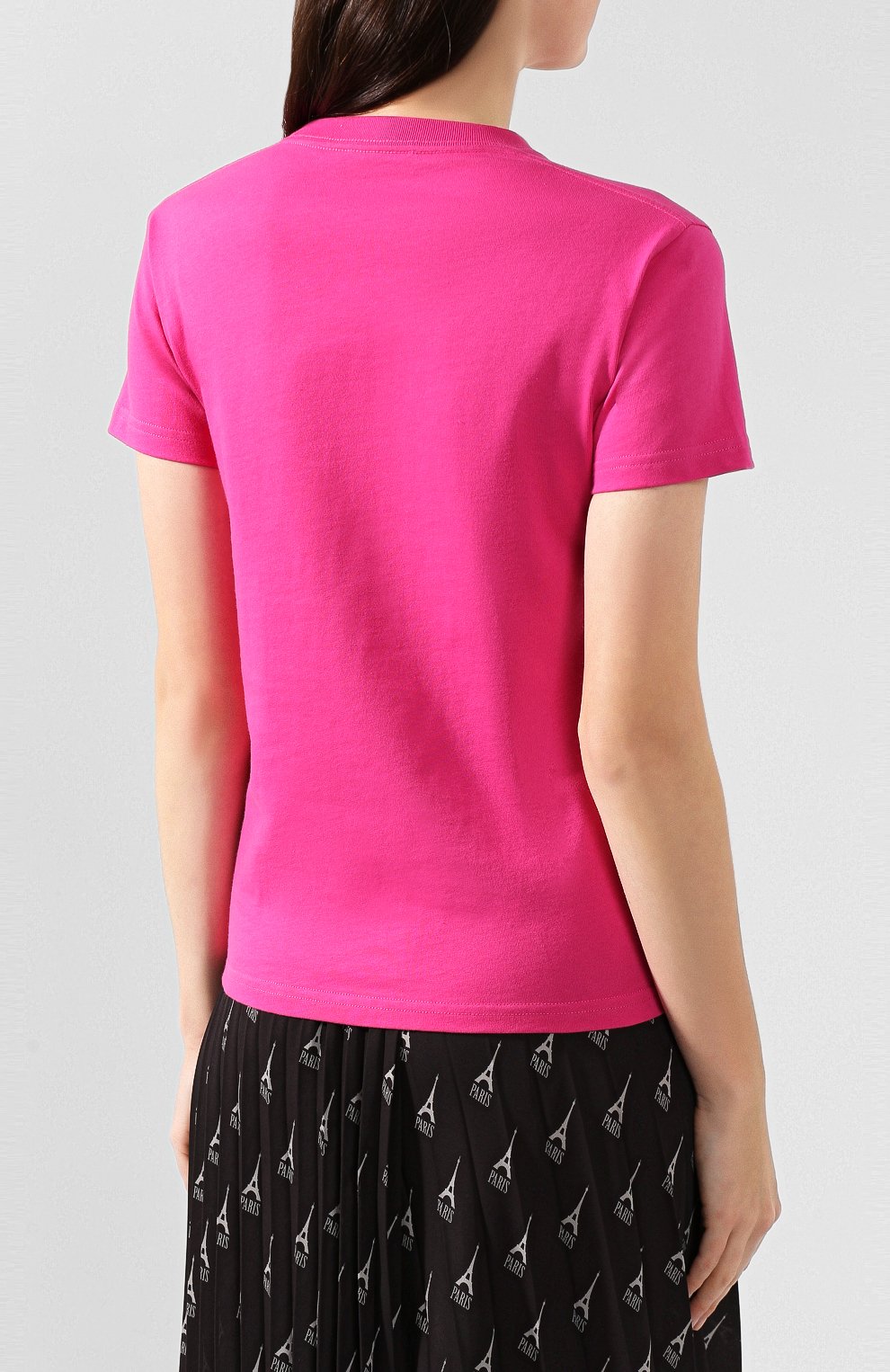 Хлопковая футболка BALENCIAGA, арт. 570796/TBV43, фото 4
