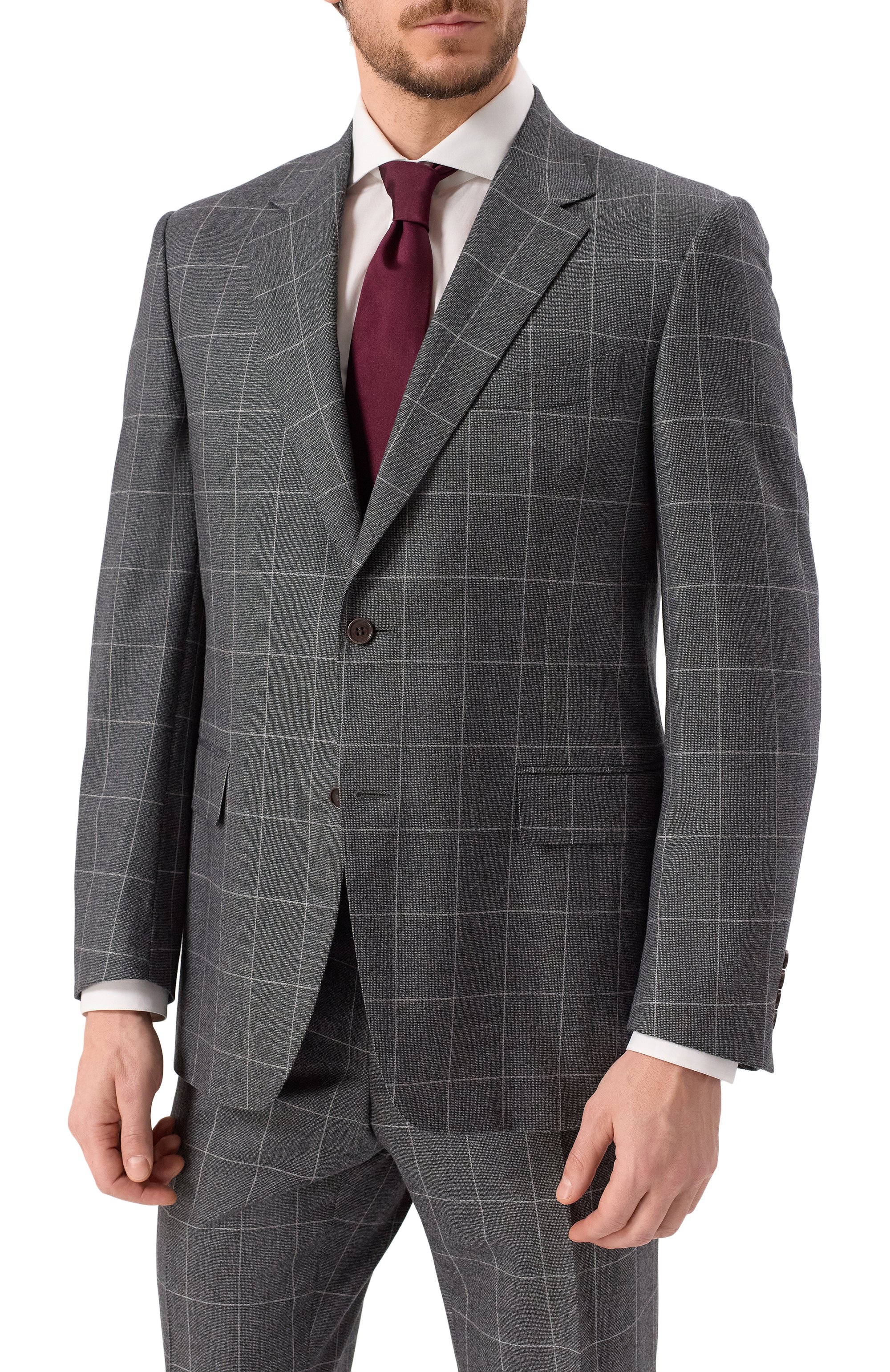 Шерстяной костюм CANALI, арт. 11280/19/BF01207, фото 3