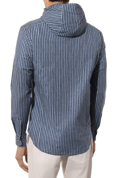 Хлопковая рубашка KITON, арт. UMCMARH0912901, фото 4