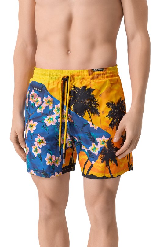 Плавки-шорты Palm Angels PMFD019F25FAB001 Разноцветный  PMFD019F25FAB001 Фото 2