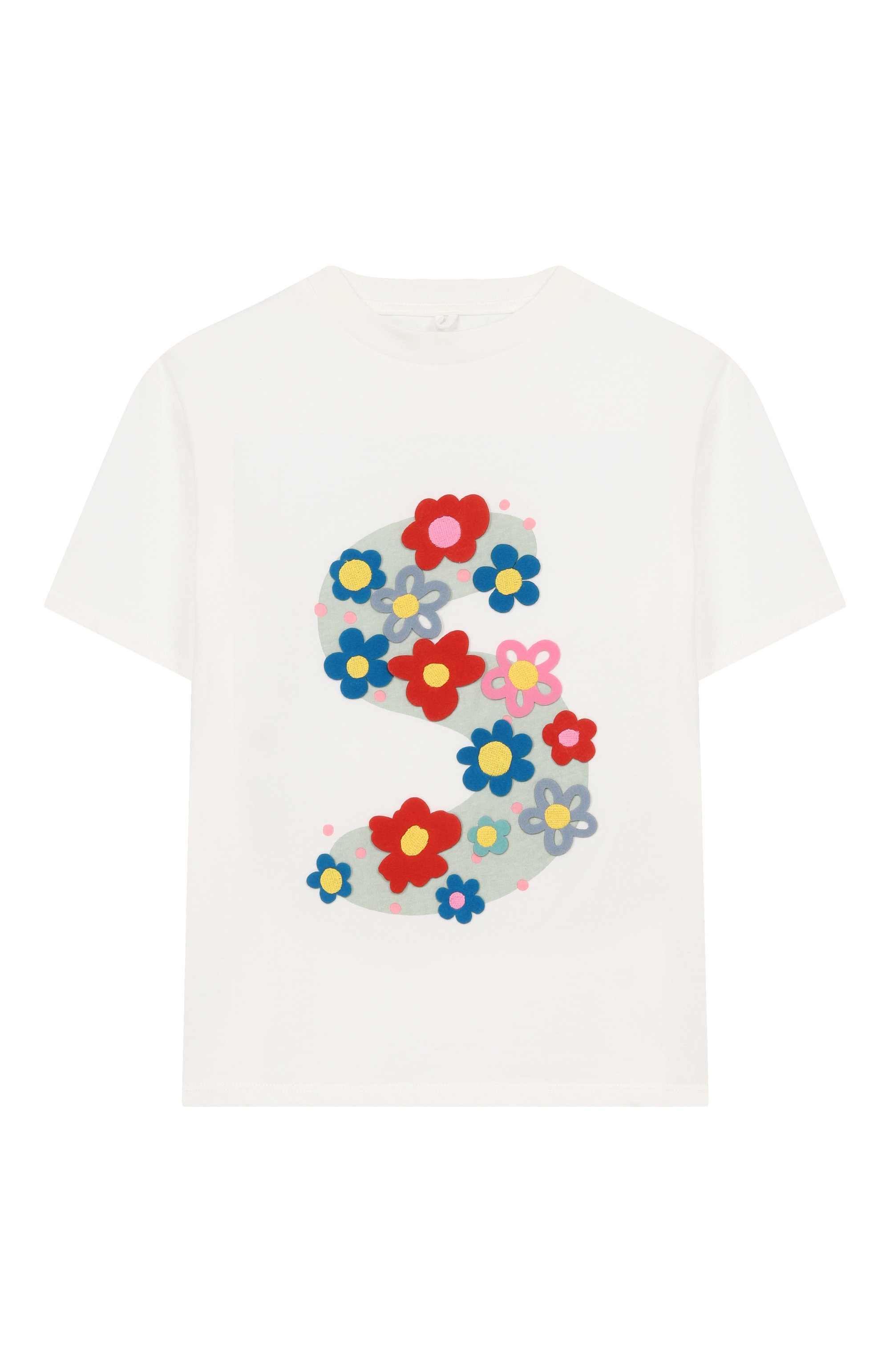 Хлопковая футболка STELLA MCCARTNEY, арт. TY8B31, фото 1