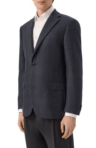 Шерстяной пиджак CORNELIANI, арт. 286008/2A16226, фото 3