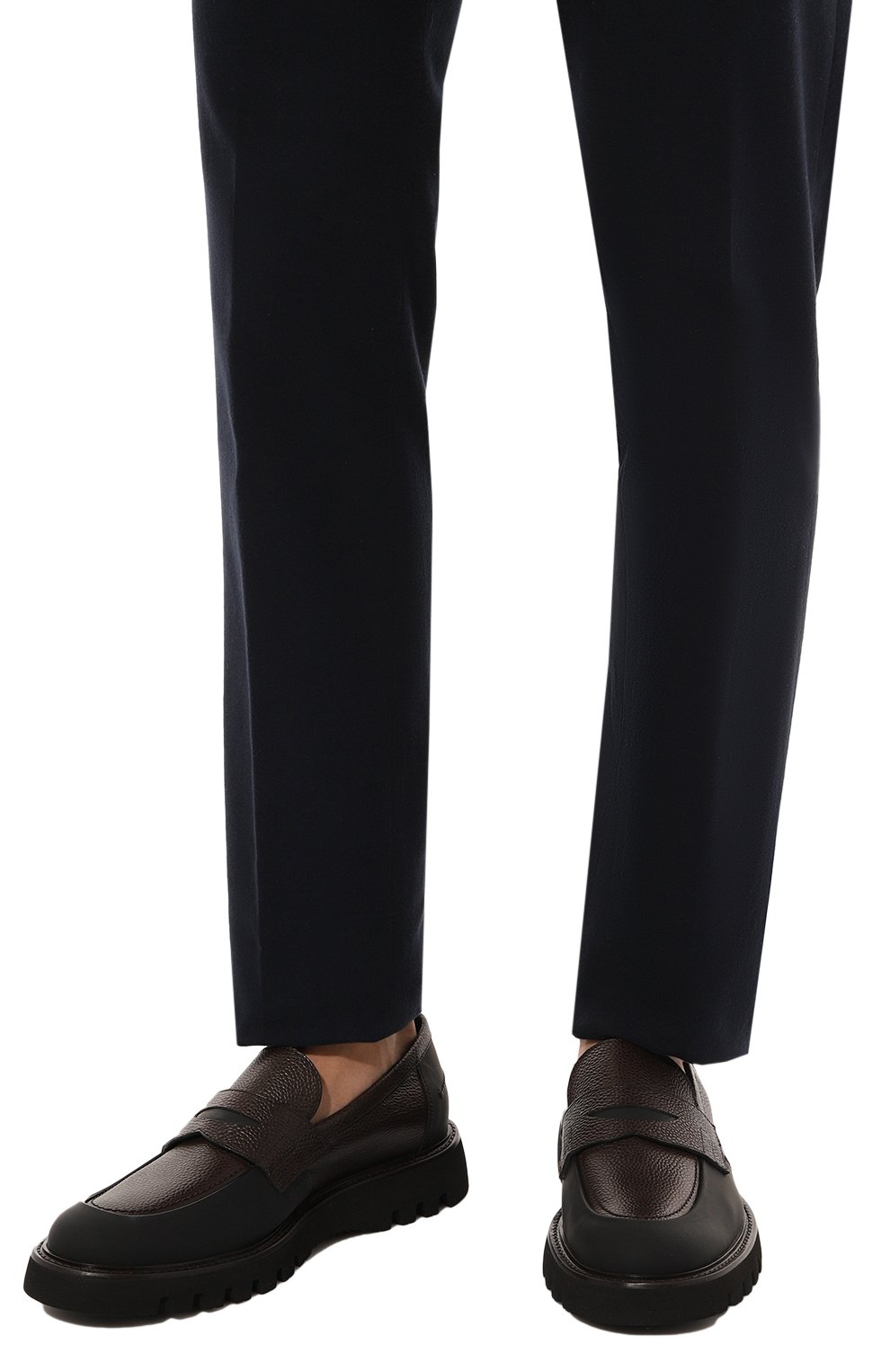 Кожаные пенни-лоферы BLU BARRETT, арт. BASTIA-043.2, фото 3