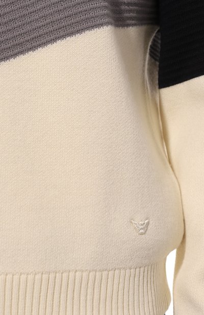 Джемпер из шерсти и хлопка EMPORIO ARMANI, арт. 6D1MXR/1MKGZ, фото 5
