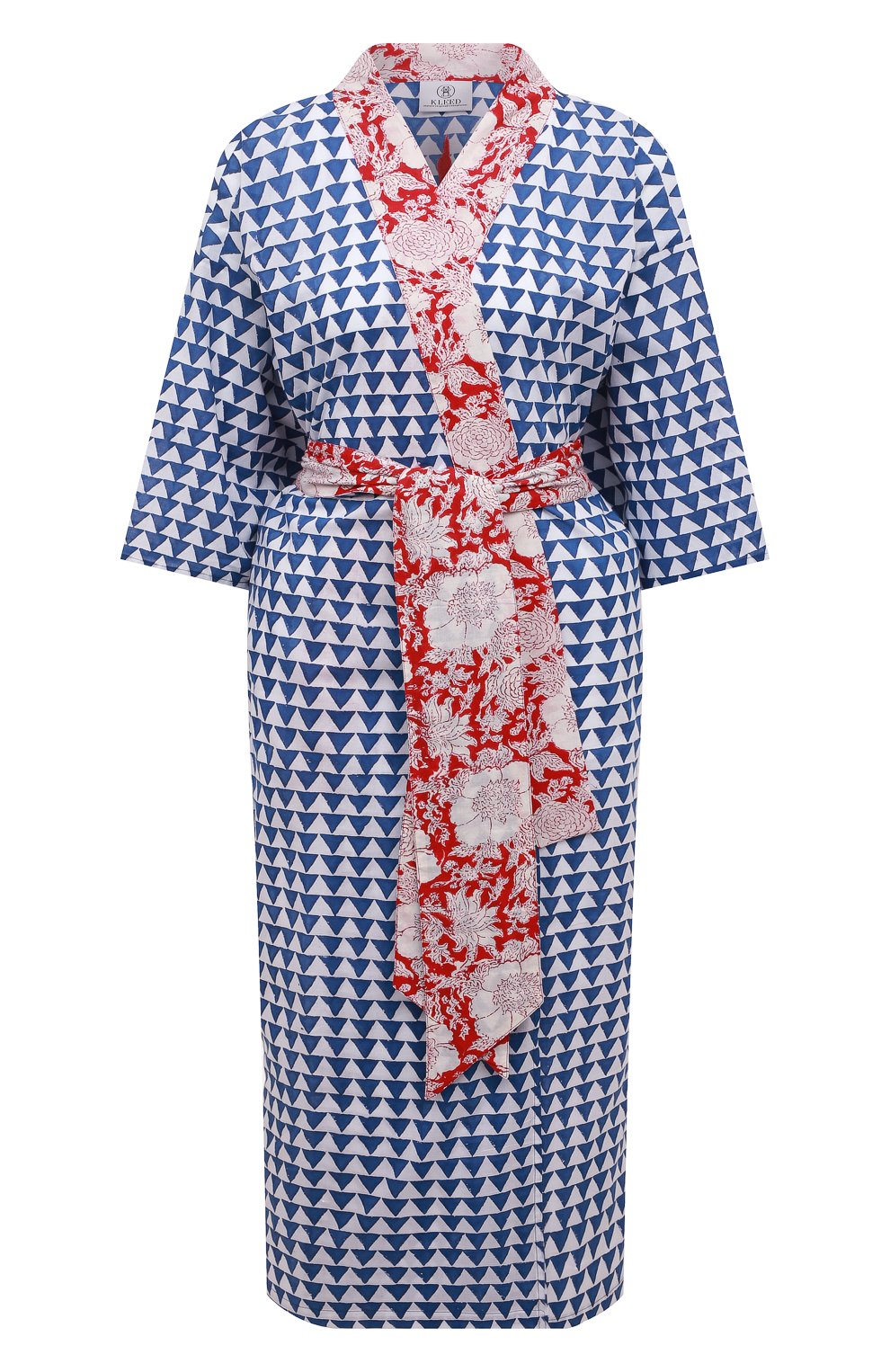 Хлопковое кимоно KLEED LOUNGEWEAR, арт. BLUE SAMBAR KIM0N0, фото 1