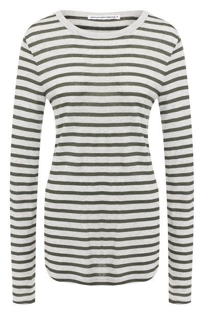 Женская лонгслив в полоску ALEXANDERWANG.T, арт. 4C191106