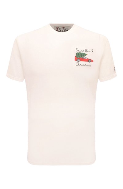 Мужская хлопковая футболка MC2 SAINT BARTH, арт. STBM ARN0TT/ARN0001/MAYP57