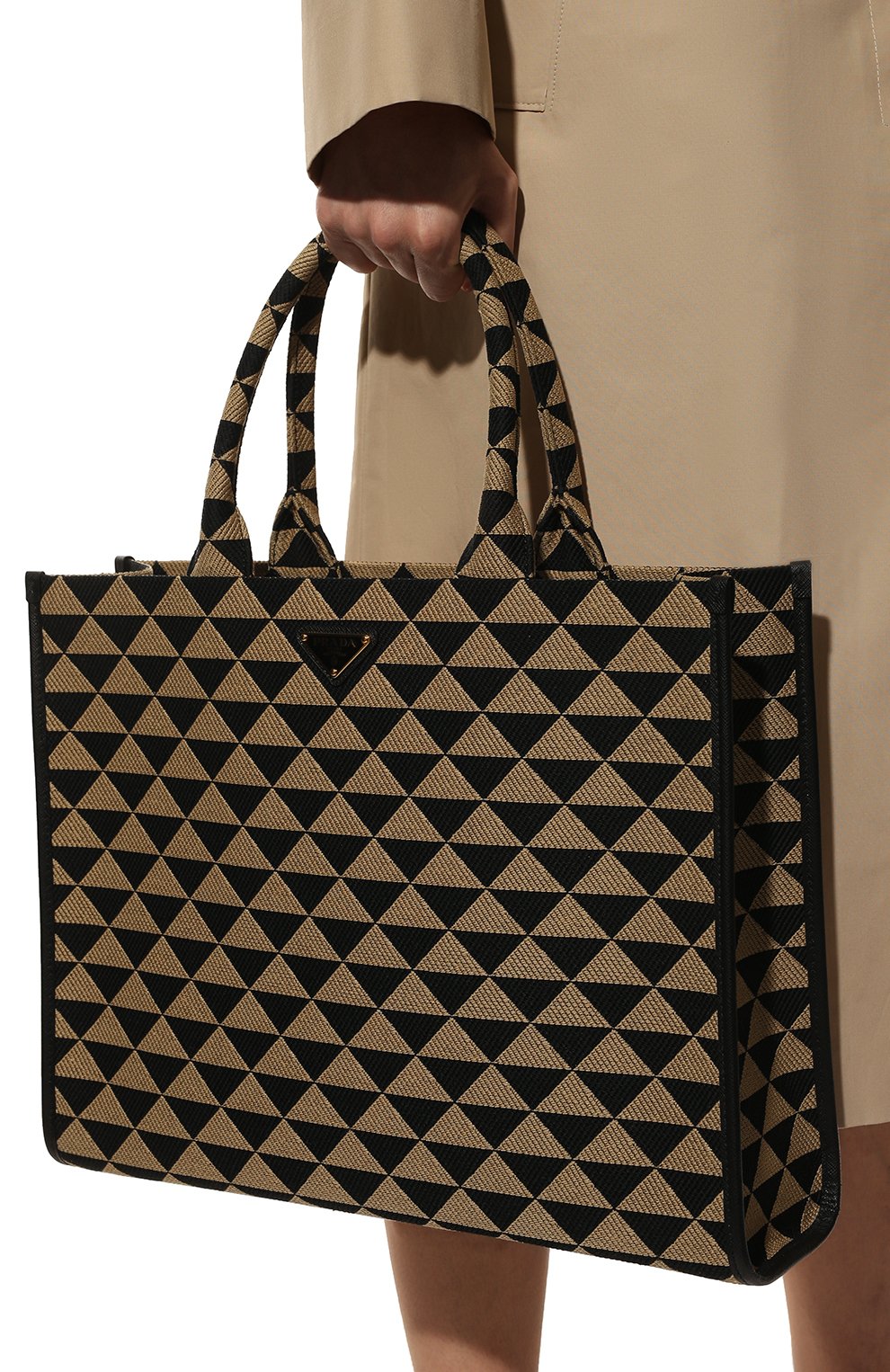 Сумка-тоут symbole large PRADA, арт. 1BA356-2FKL-F0Y30-OOO, фото 3