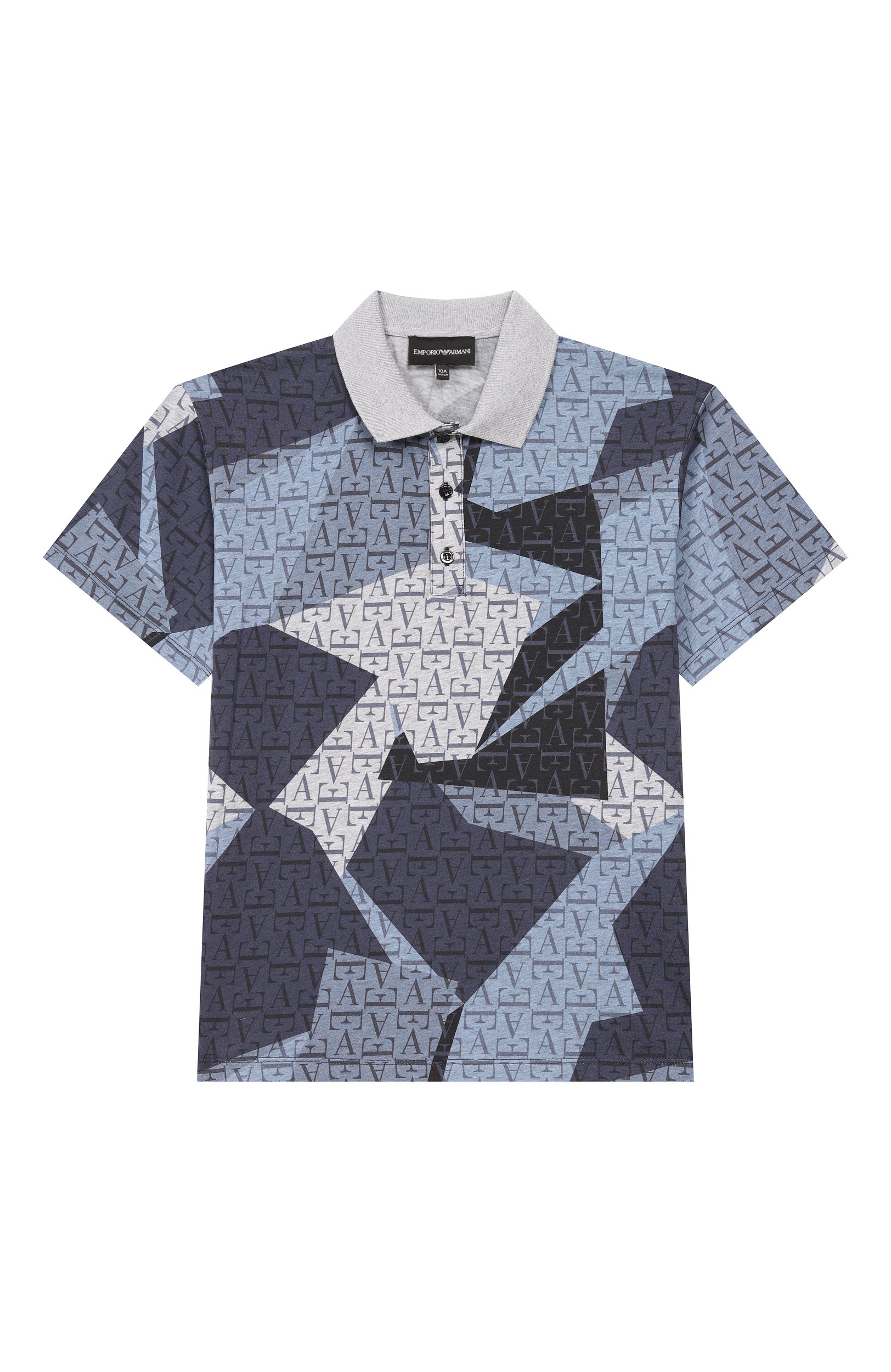 Хлопковое поло EMPORIO ARMANI, арт. EB001654/AF28513, фото 1