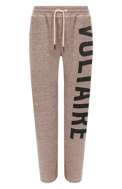 Женские брюки из смеси хлопка и вискозы ZADIG AND VOLTAIRE, арт. WHTQ0102F