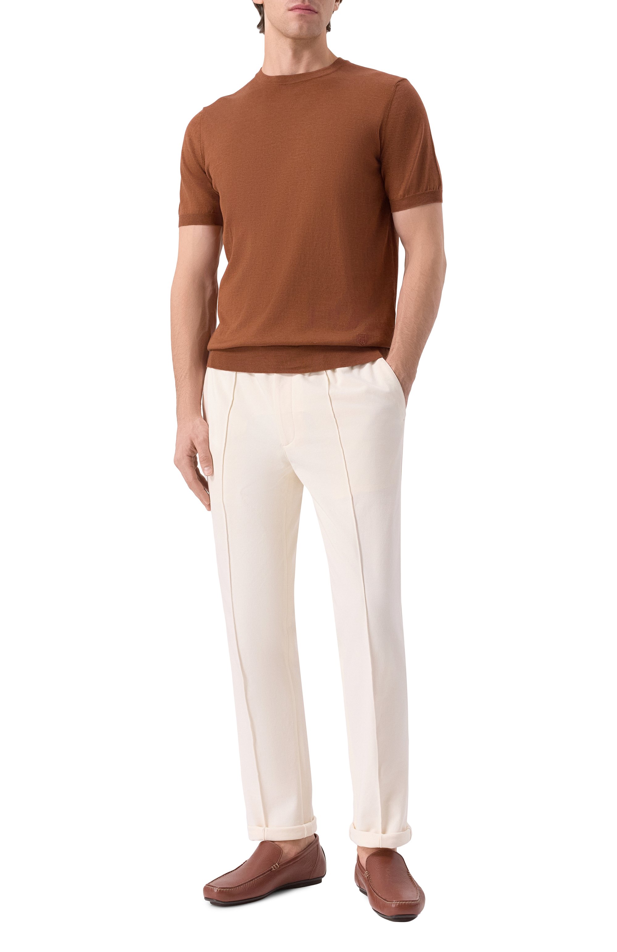 Кожаные мокасины ARTIOLI, арт. 882/BIS/S0FT KID, фото 2