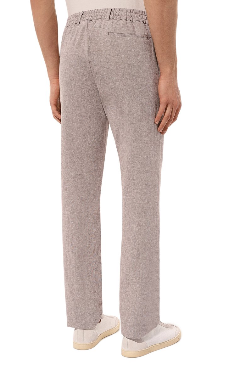 Шерстяные брюки ANDREA CAMPAGNA, арт. SPIAGGIA, фото 4