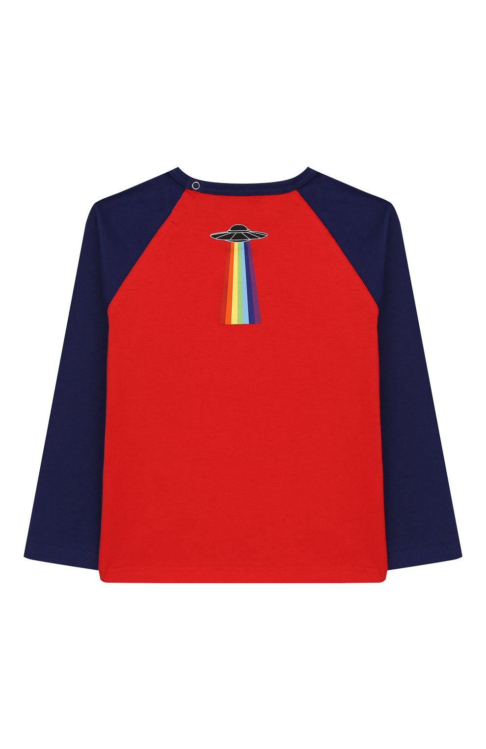 Хлопковый лонгслив с принтом GUCCI, арт. 512833/X9U00, фото 2