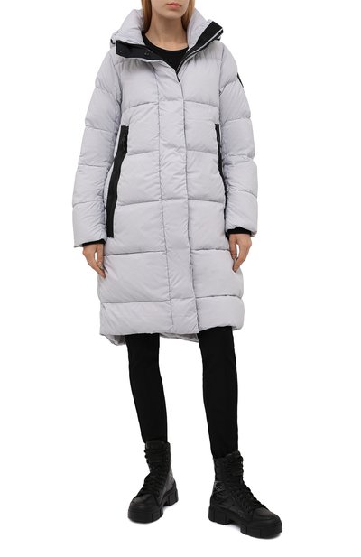 Пуховик CANADA GOOSE серебряного цвета по цене 128500 руб., арт. 2610LB, фото 2 Пуховик CANADA GOOSE, арт. 2610LB, фото 2