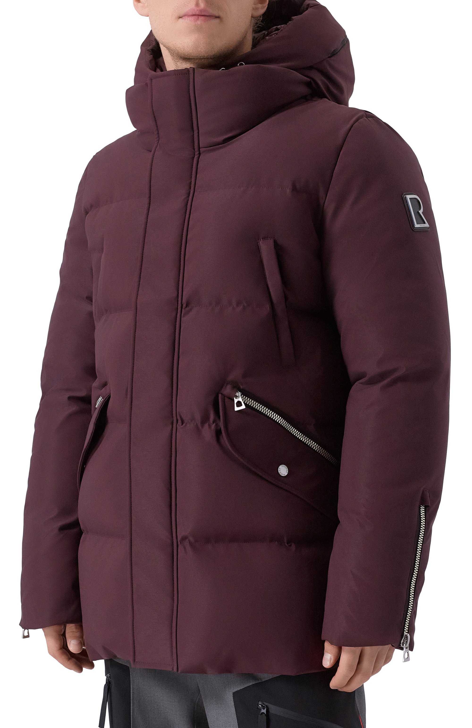 Пуховик RUDSAK бордового цвета по цене 176000 руб., арт. 6125690, фото 3 Пуховик RUDSAK, арт. 6125690, фото 3