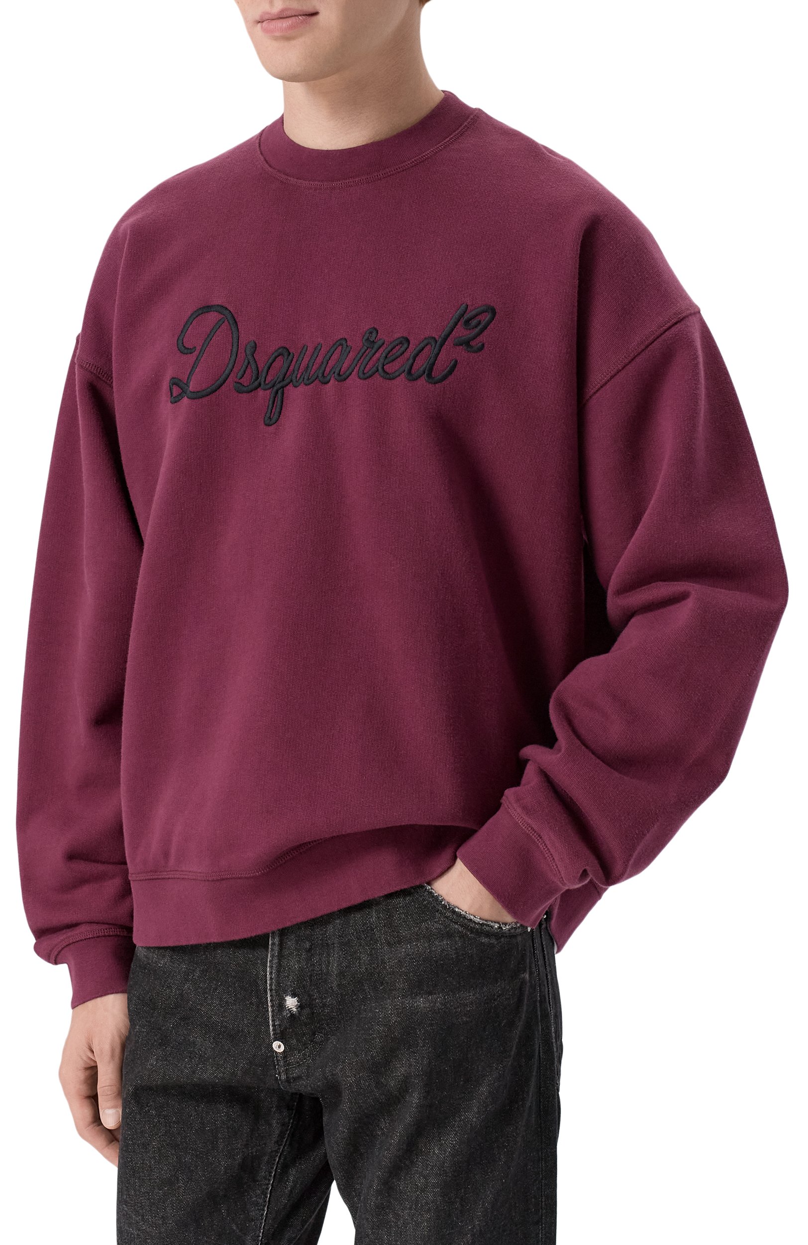 Хлопковый свитшот DSQUARED2, арт. S74GU0928/D25029, фото 3
