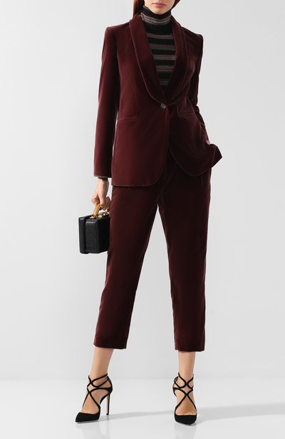 Однотонный бархатный костюм BRUNELLO CUCINELLI, арт. MA593T8424, фото 1