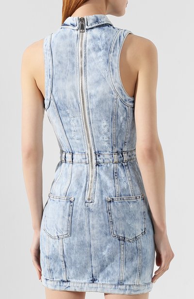 Джинсовое платье BALMAIN, арт. RF06176/D048, фото 4
