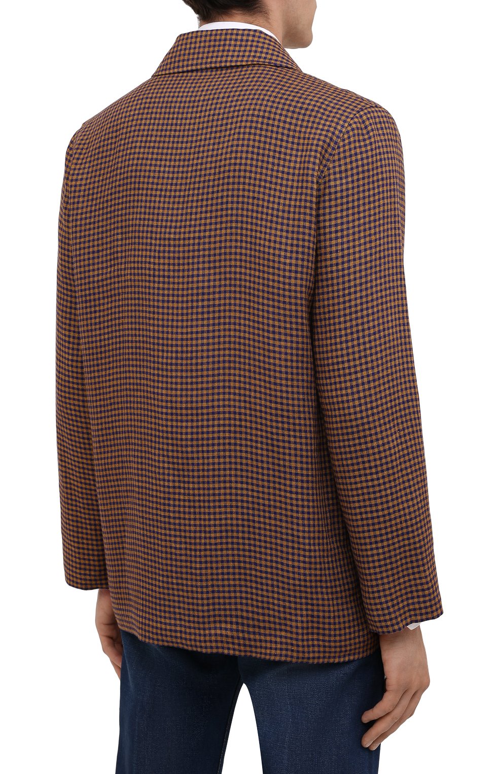 Льняной пиджак GUCCI, арт. 659844/ZAG0U, фото 4