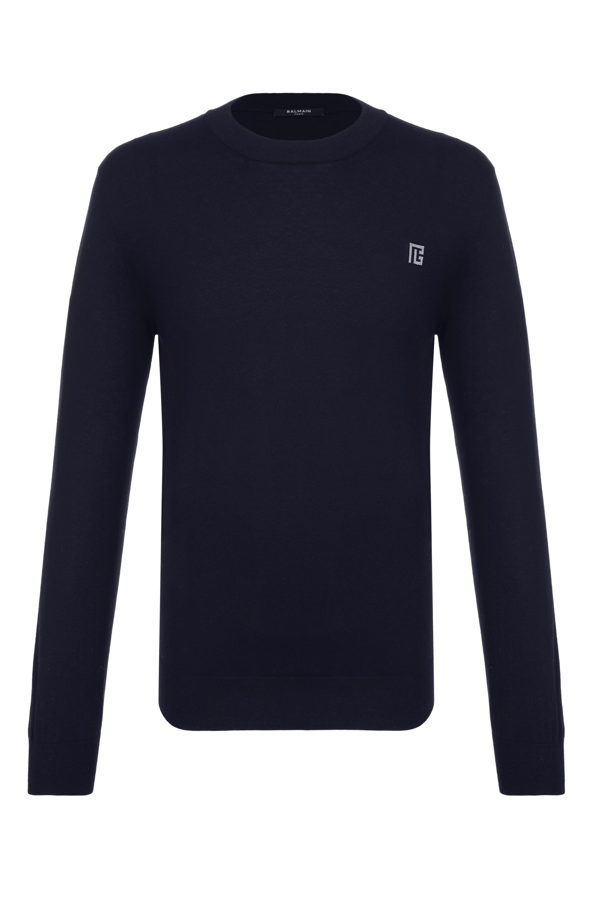 Джемпер из шелка и хлопка BALMAIN, арт. GH1KD000/KJ53, фото 1