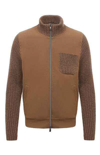 Комбинированный кардиган CAPOBIANCO, арт. 15M458.FI01., фото 1