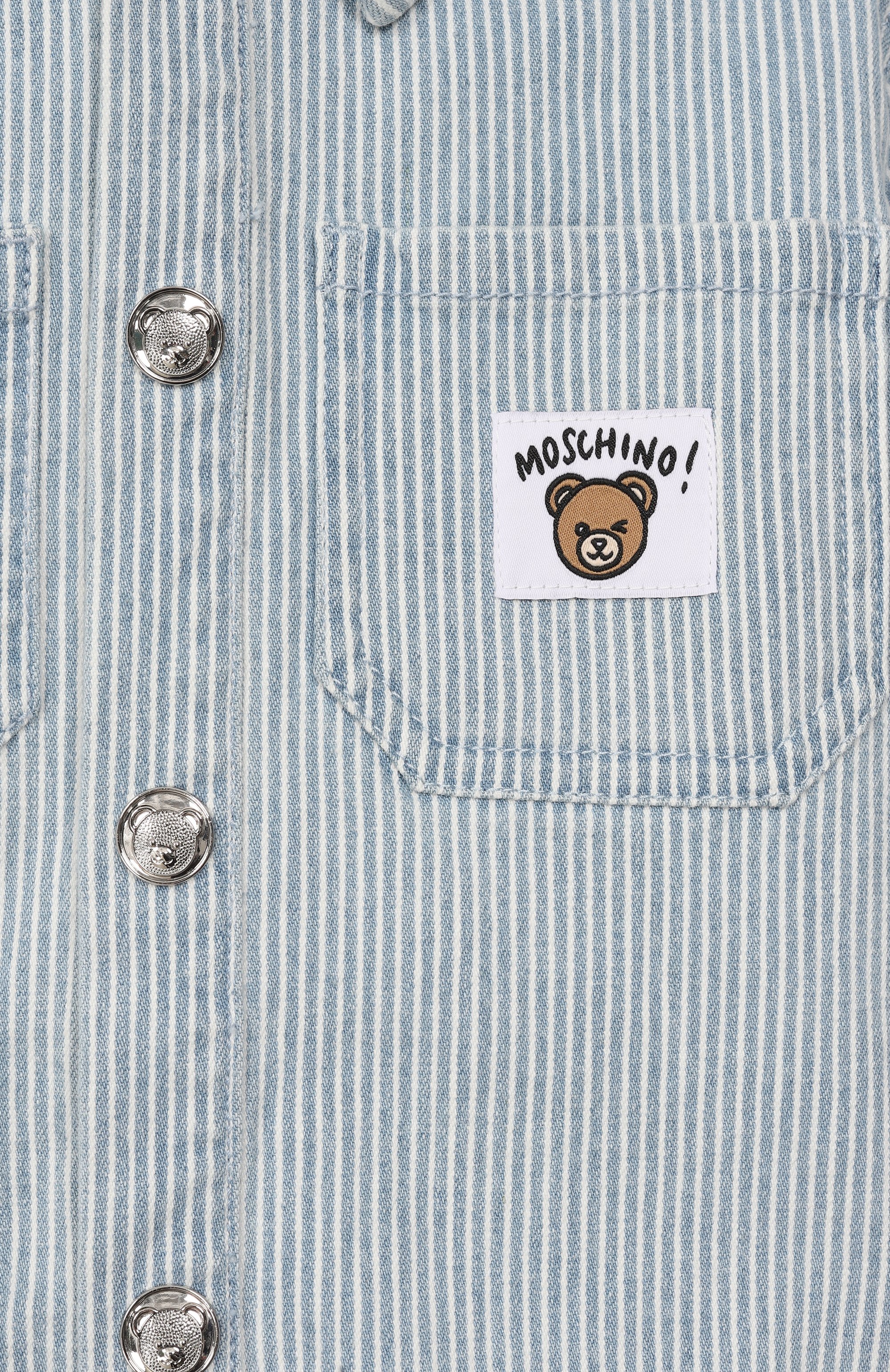 Хлопковая куртка MOSCHINO, арт. MUA00A/LXE63, фото 3