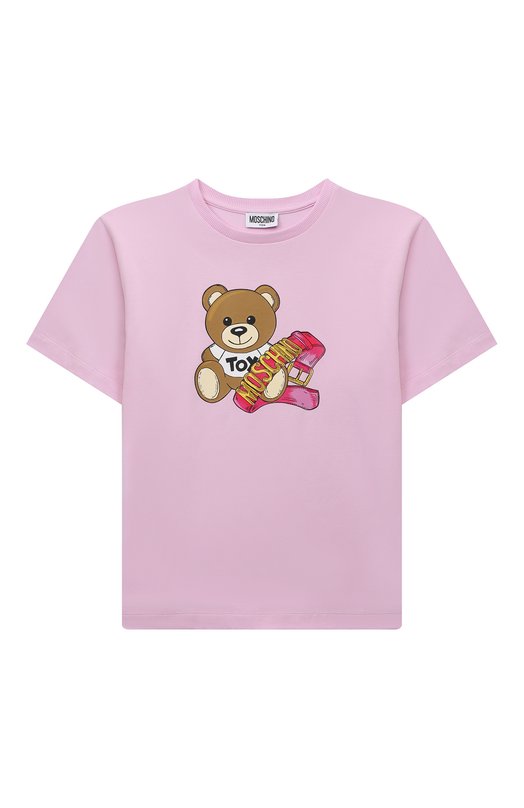 Хлопковая футболка Moschino 7630₽