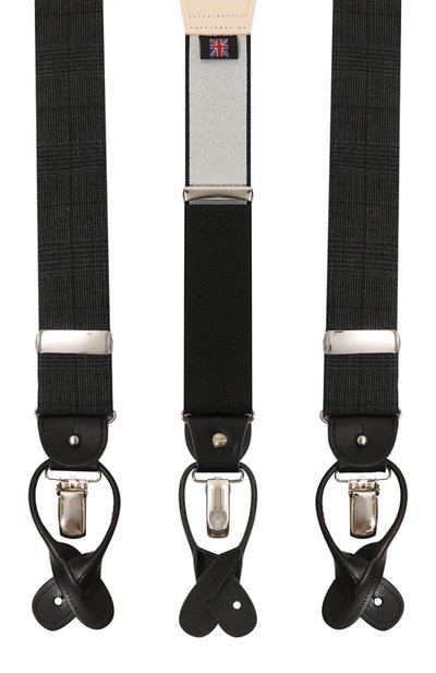 Мужские вельветовые подтяжки ALBERT THURSTON, арт. 20 2IN1