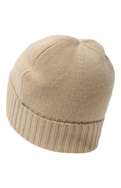 Кашемировая шапка ALLUDE бежевого цвета по цене 11600 руб., арт. 235/11245, фото 3 Кашемировая шапка ALLUDE, арт. 235/11245, фото 3