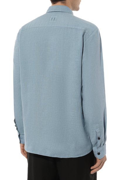 Льняная рубашка HANNES ROETHER, арт. K0N29ZESS.608, фото 4