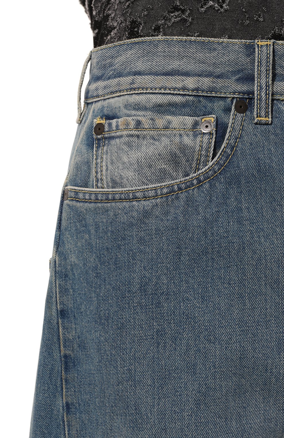 Джинсы MAISON MARGIELA синего цвета по цене 79150 руб., арт. S50LA0234/S30561, фото 5 Джинсы MAISON MARGIELA, арт. S50LA0234/S30561, фото 5