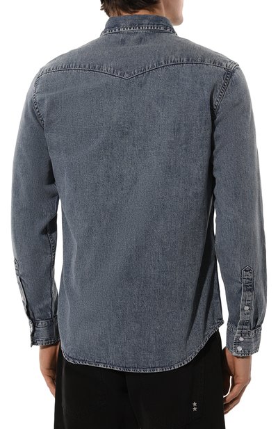 Джинсовая рубашка WOOLRICH, арт. CFWOSI0158MRUT4037, фото 4