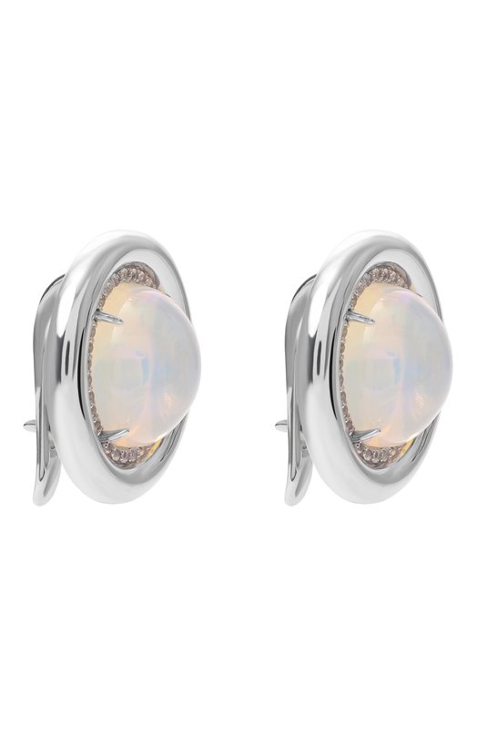 Серьги с опалами и топазом Moonka OPL-925SL-EA00-OPL Серебряный  OPL-925SL-EA00-OPL Фото 3