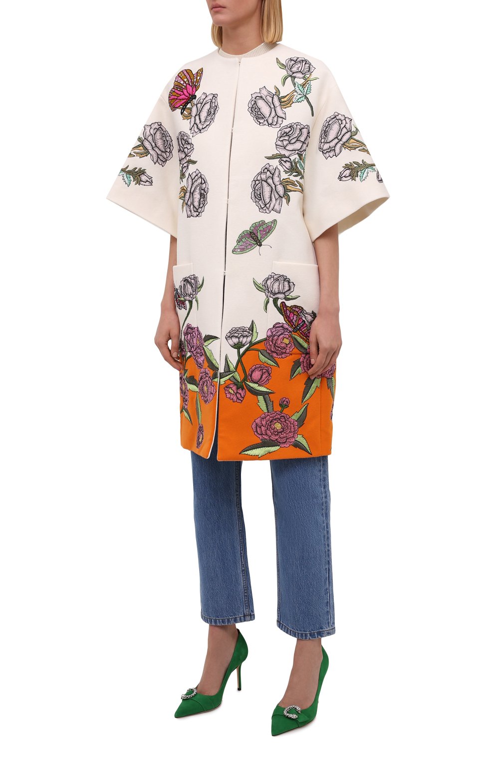 Пальто из шерсти и кашемира VALENTINO, арт. WB3CA5W715E, фото 3