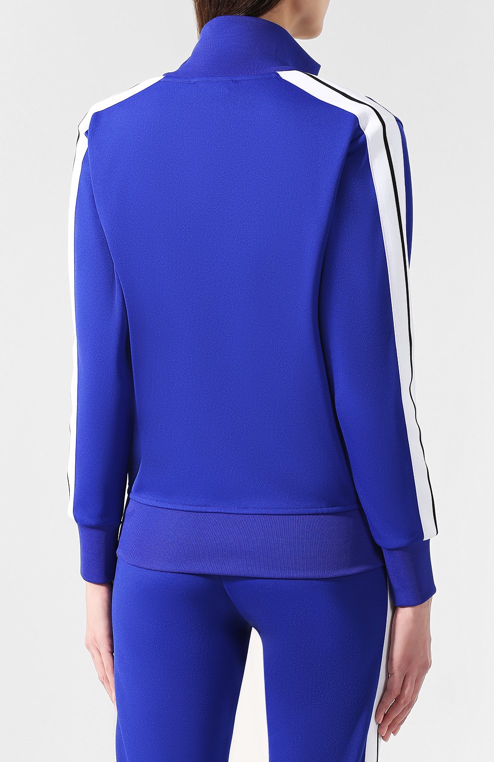 Кардиган на молнии PALM ANGELS синего цвета по цене 43900 руб., арт. PMBD001S193840013001, фото 4 Кардиган на молнии PALM ANGELS, арт. PMBD001S193840013001, фото 4