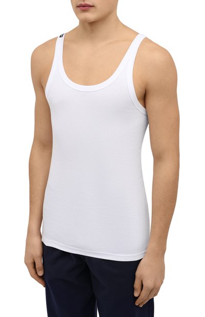 Хлопковая майка DOLCE & GABBANA, арт. M8C19J/0UAIJ, фото 3