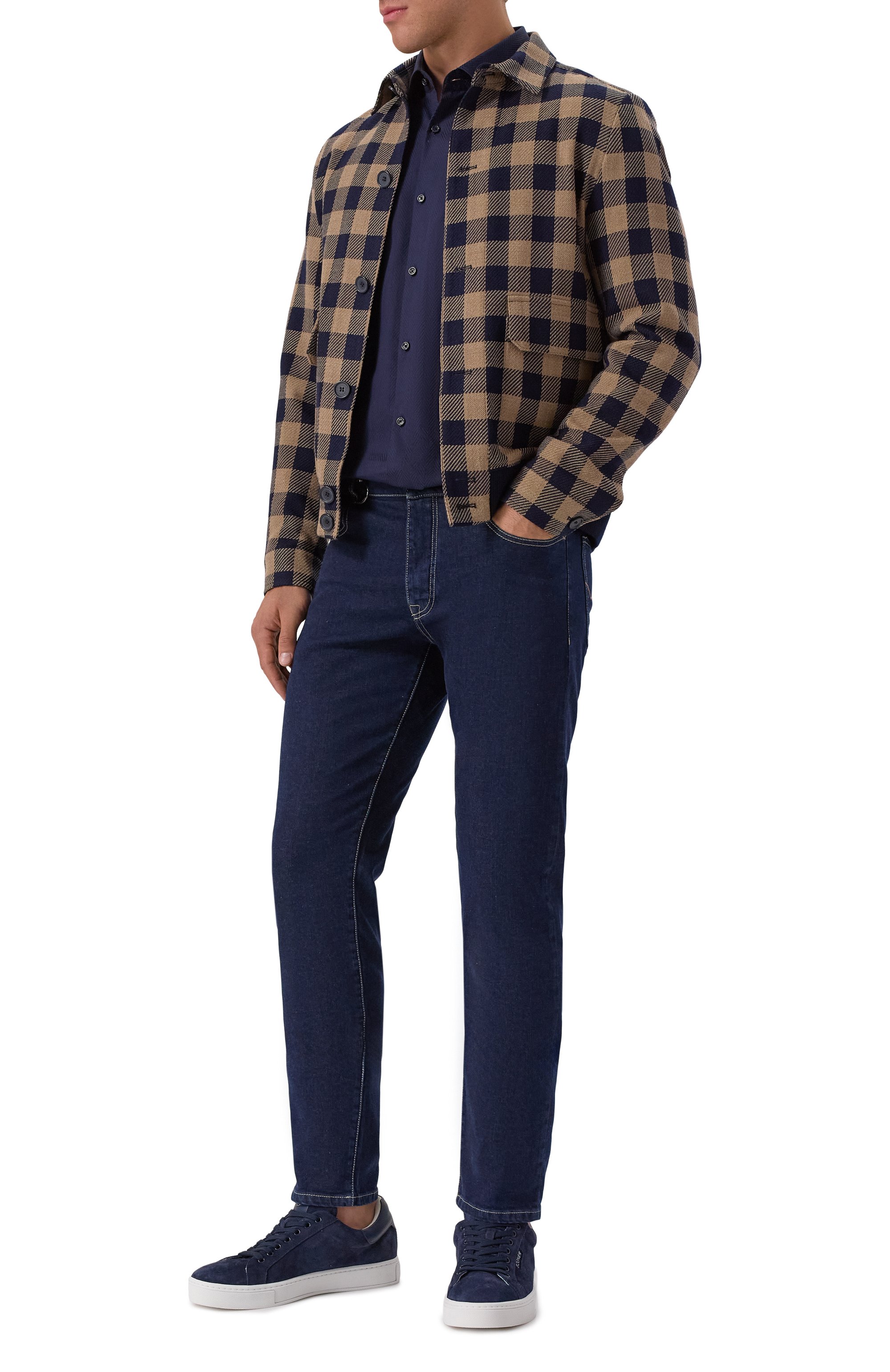 Бомбер из шерсти и хлопка PAUL&SHARK, арт. 15312453, фото 2