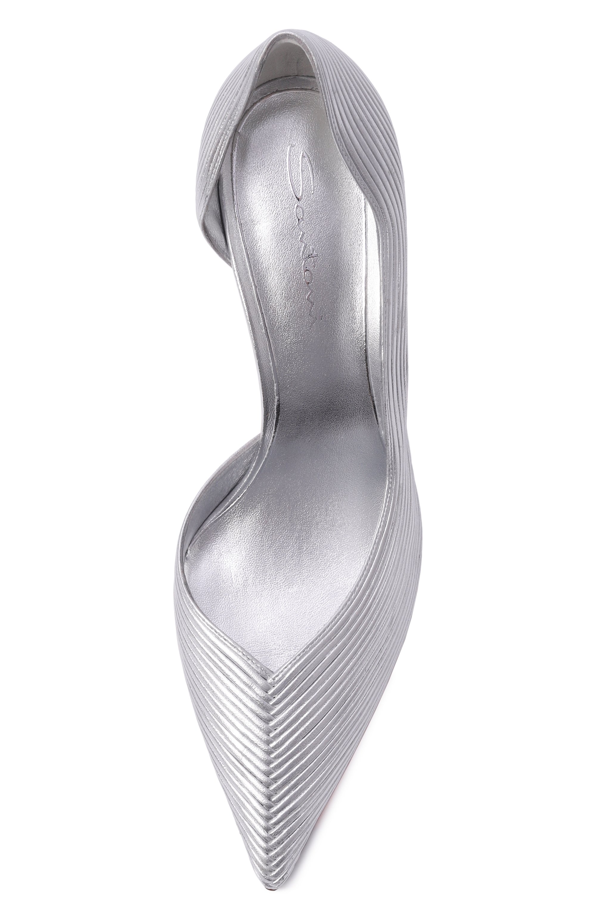 Кожаные туфли SANTONI, арт. WDIG71875HI2T00X, фото 6