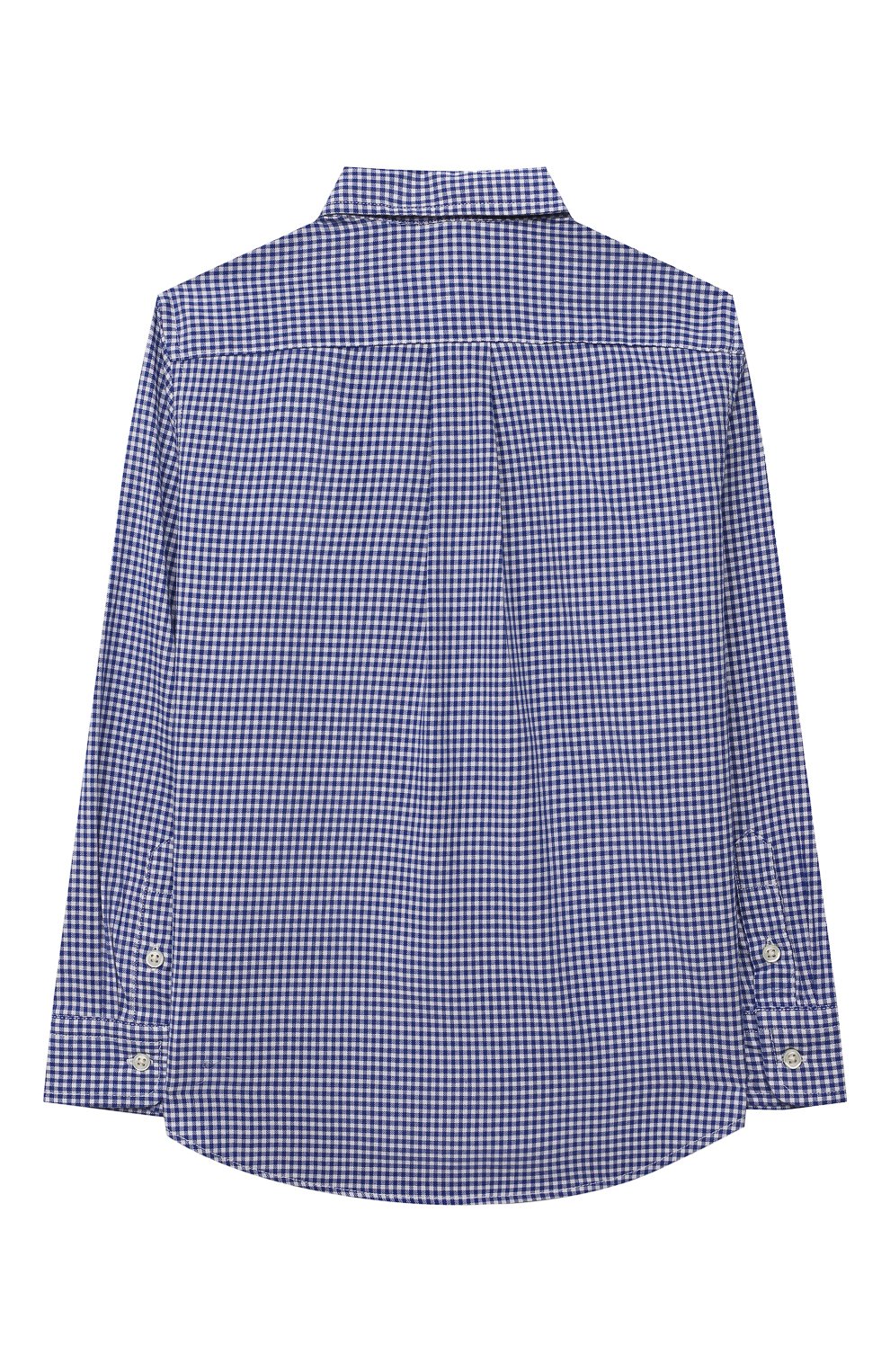 Хлопковая рубашка POLO RALPH LAUREN голубого цвета по цене 8710 руб., арт. 321845293, фото 2 Хлопковая рубашка POLO RALPH LAUREN, арт. 321845293, фото 2