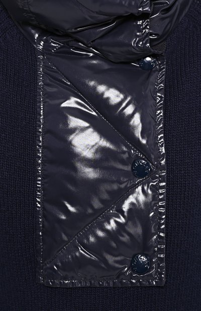 Свитер с карманами и высоким пуховым воротником MONCLER, арт. B2-093-92882-00-95112, фото 5